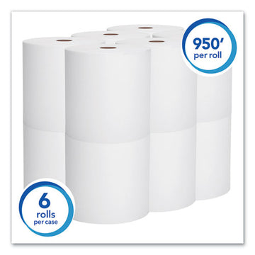 Scott® Essential High Capacity Hard Roll Towels For Business, Absorbency Pockets, 1.75" Core, 8 X 950 Ft, White, 6 Rolls-carton freeshipping - TVN Wholesale